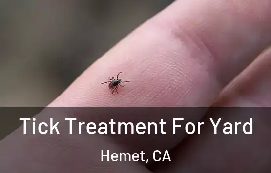  Tick Treatment For Yard Hemet, CA